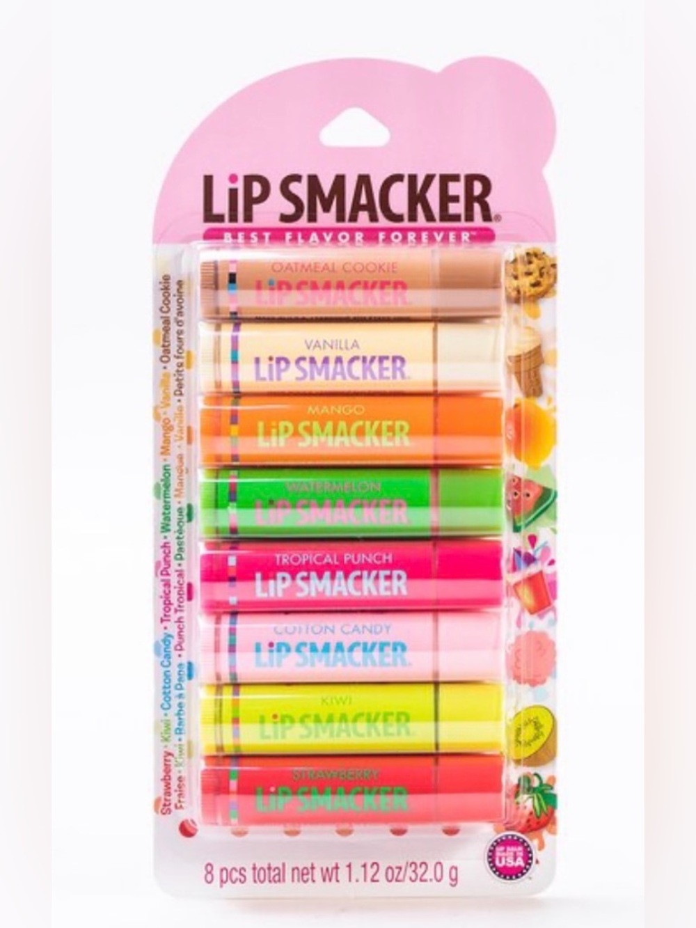 Lip Smacker Best Flavor Lip Balm 8-Pack